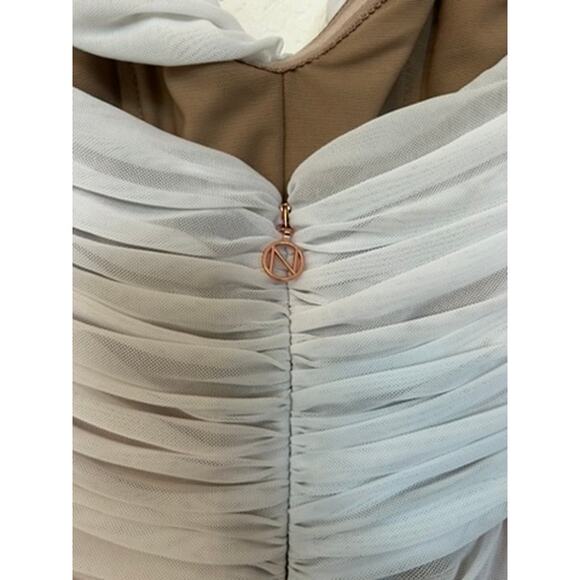 Nookie x REVOLVE Dita Mesh Gown in White XS - Picture 7 of 9